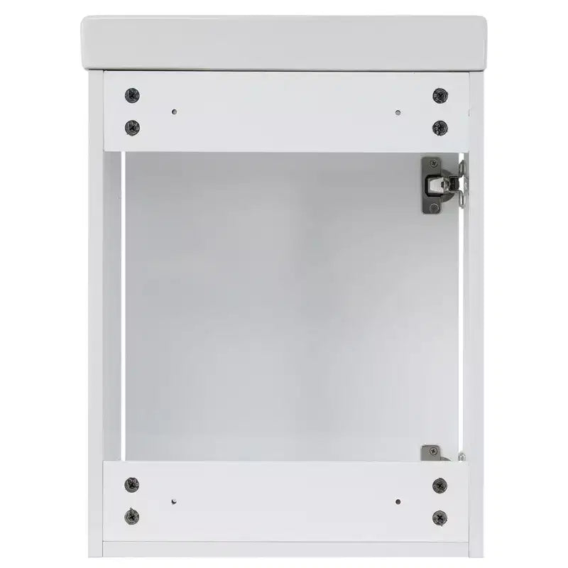 16" Floating Bathroom Vanity with Sink Combo – Soft-Close Doors, Wall-Mounted for Small Spaces