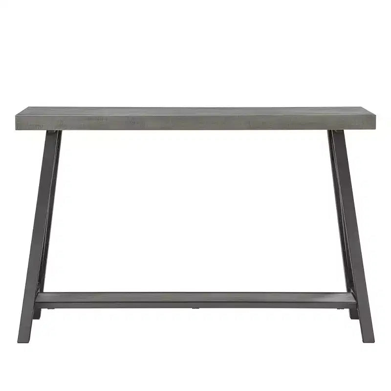 Console Table with Shelf – Modern Entryway & Sofa Table