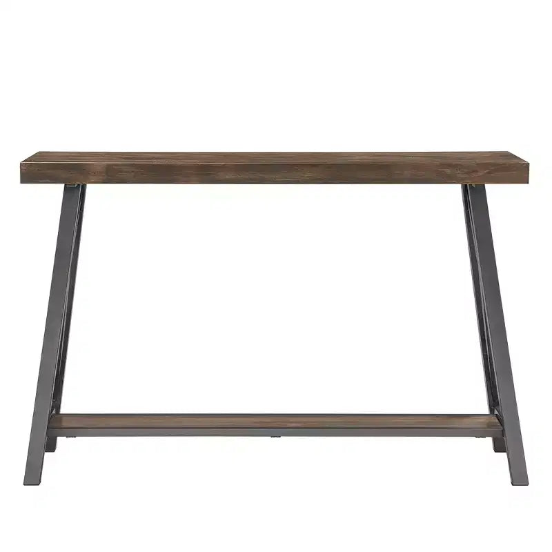 Console Table with Shelf – Modern Entryway & Sofa Table