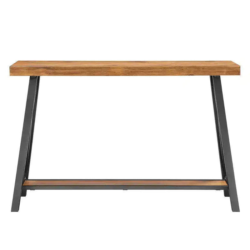 Console Table with Shelf – Modern Entryway & Sofa Table