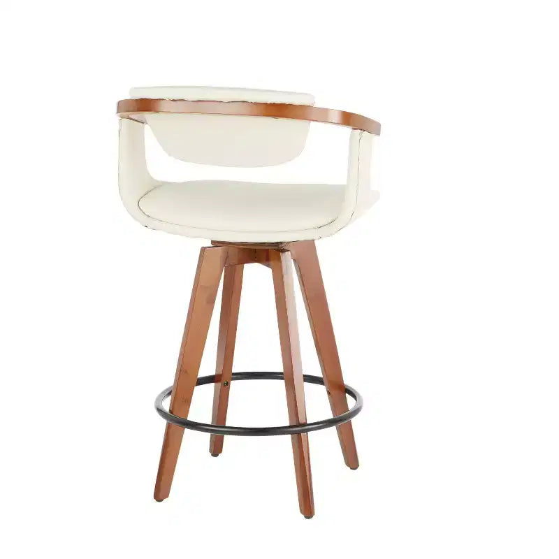 Mid-Century Modern Counter Height Barstool