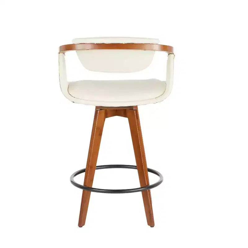 Mid-Century Modern Counter Height Barstool