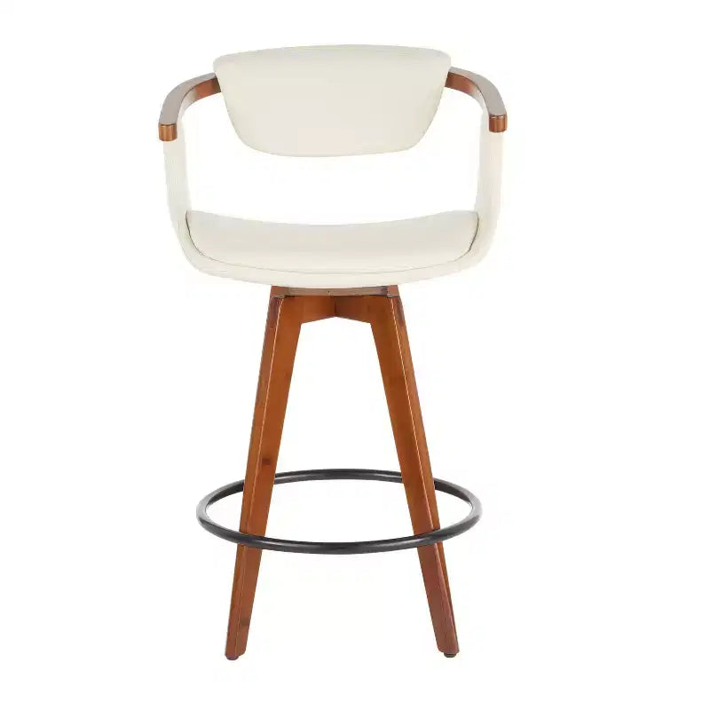 Mid-Century Modern Counter Height Barstool