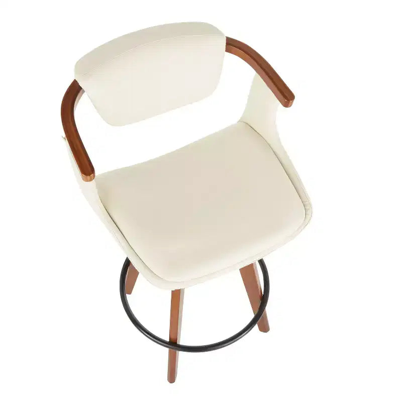 Mid-Century Modern Counter Height Barstool