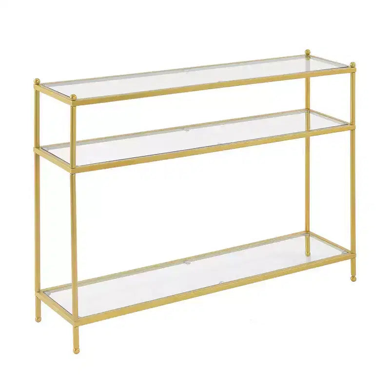 Royal Crest Console Table – Elegant Entryway & Sofa Table