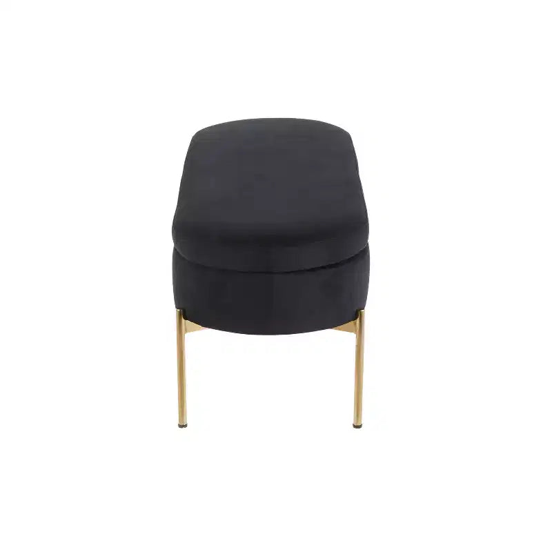48" Contemporary Upholstered Storage Bench