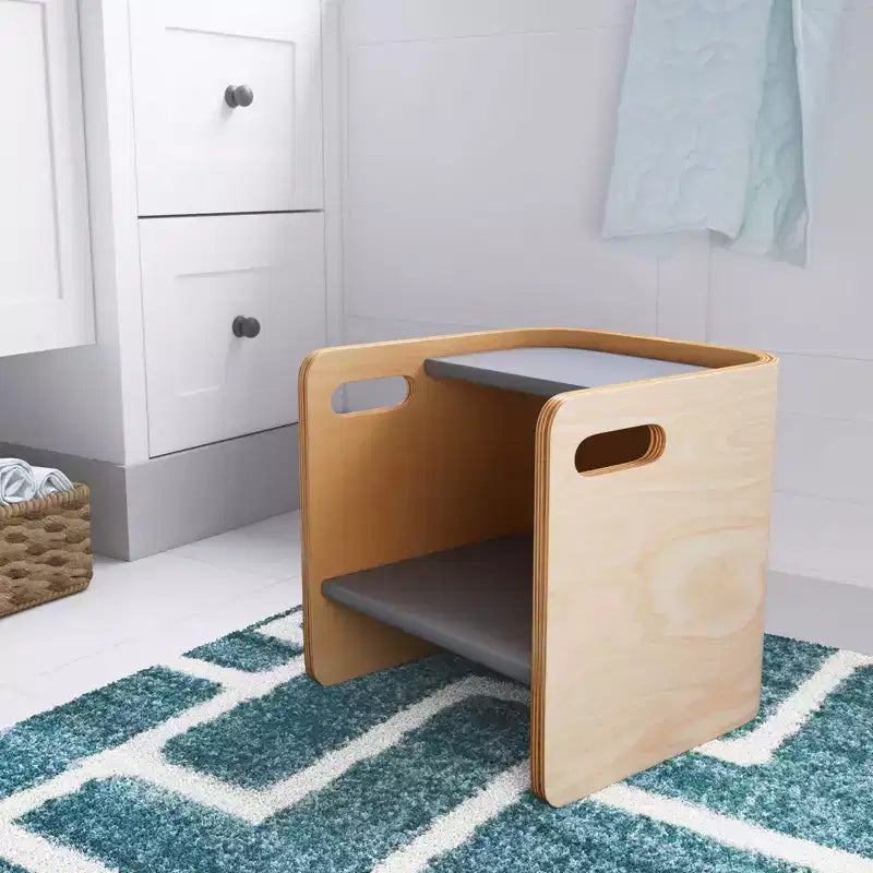 Multipurpose Toddler Cube Chair – Montessori-Inspired Kids Furniture