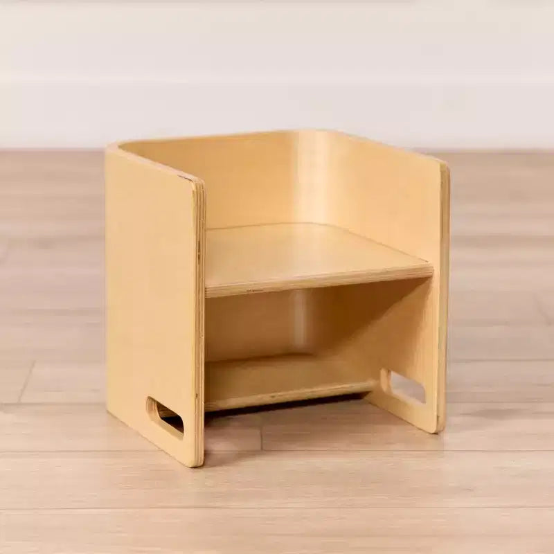 Multipurpose Toddler Cube Chair – Montessori-Inspired Kids Furniture
