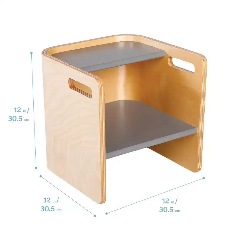 Multipurpose Toddler Cube Chair – Montessori-Inspired Kids Furniture