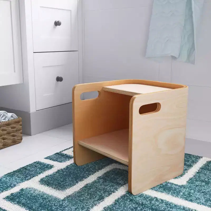 Multipurpose Toddler Cube Chair – Montessori-Inspired Kids Furniture