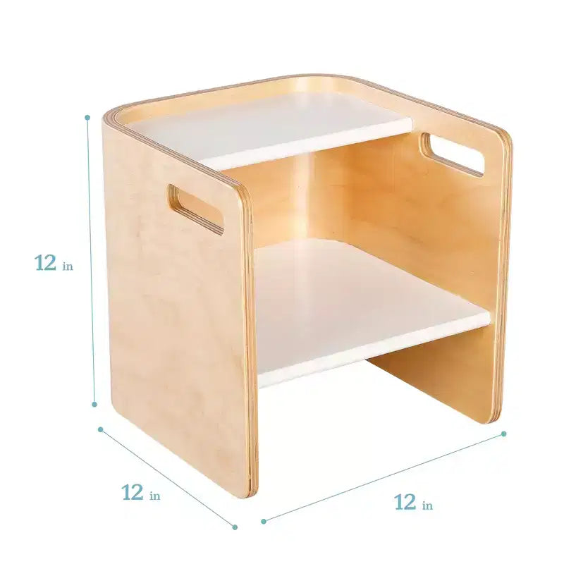 Multipurpose Toddler Cube Chair – Montessori-Inspired Kids Furniture