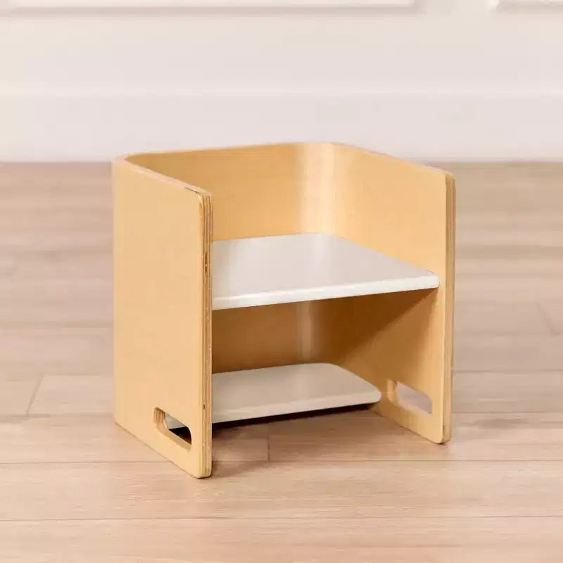 Multipurpose Toddler Cube Chair – Montessori-Inspired Kids Furniture