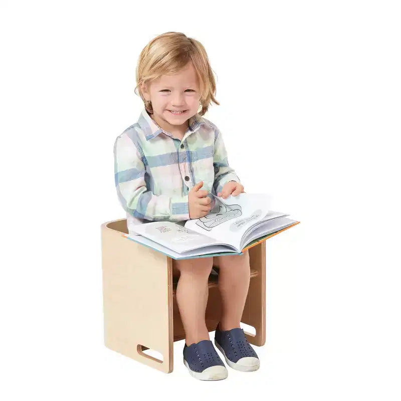 Multipurpose Toddler Cube Chair – Montessori-Inspired Kids Furniture