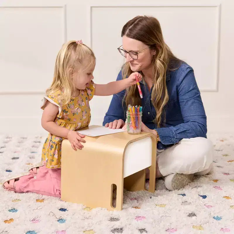 Multipurpose Toddler Cube Chair – Montessori-Inspired Kids Furniture