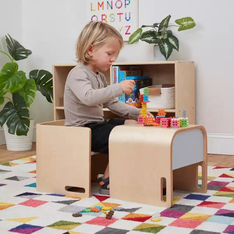 Multipurpose Toddler Cube Chair – Montessori-Inspired Kids Furniture