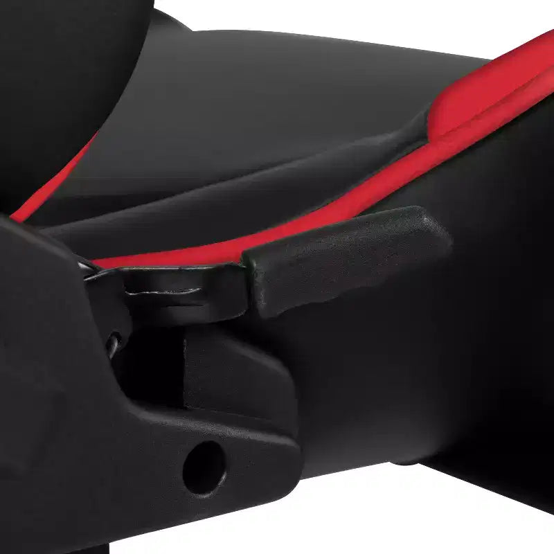 X30 Ergonomic Office Chair – Reclining Back & Slide-Out Footrest, Red LeatherSoft