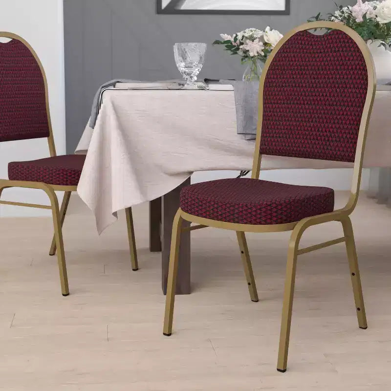 Dome Back Stacking Banquet Chair – Heavy-Duty Commercial Seating