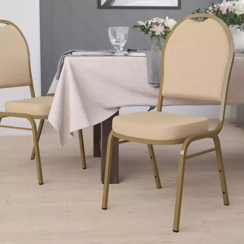 Dome Back Stacking Banquet Chair – Heavy-Duty Commercial Seating