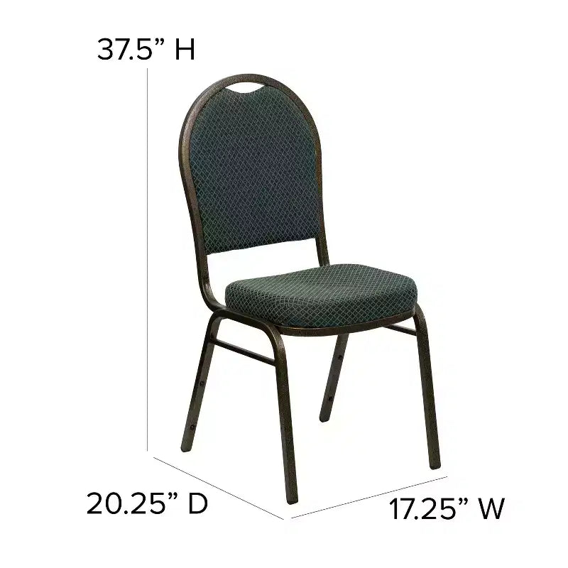 Dome Back Stacking Banquet Chair – Heavy-Duty Commercial Seating