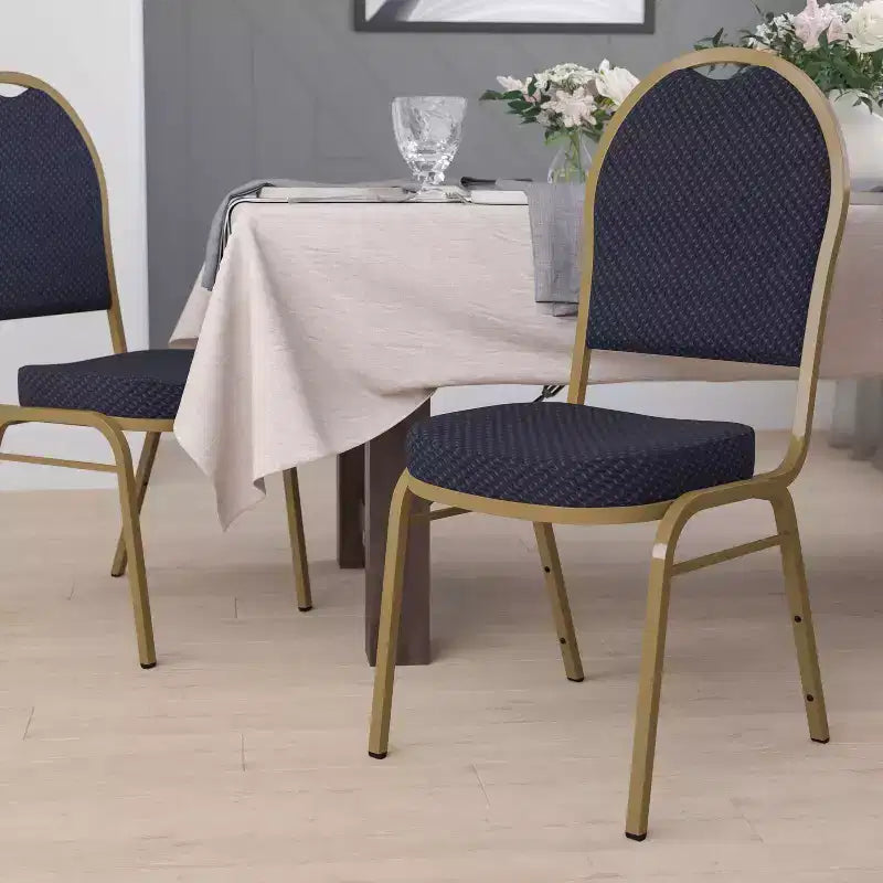 Dome Back Stacking Banquet Chair – Heavy-Duty Commercial Seating