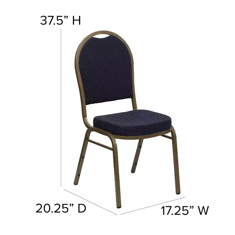 Dome Back Stacking Banquet Chair – Heavy-Duty Commercial Seating